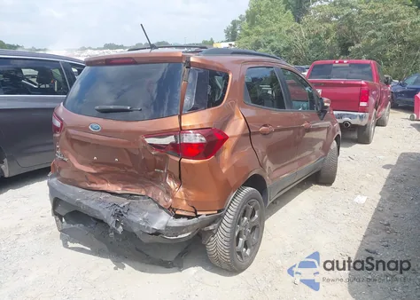 2018 Ford Ecosport Ses from USA, damaged, VIN MAJ6P1CL6JC160732